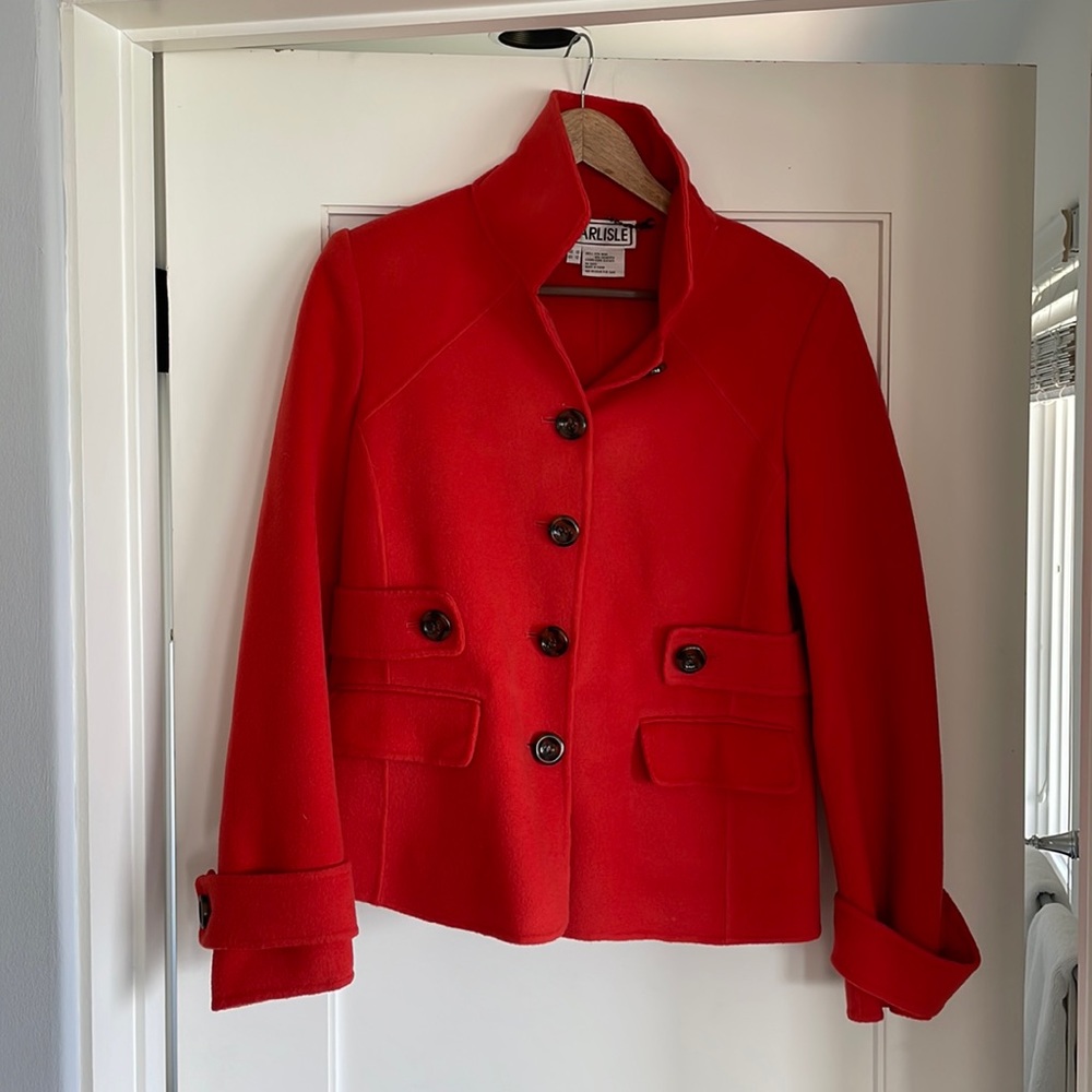 Carlisle brand lightweight Wool coat/jacket